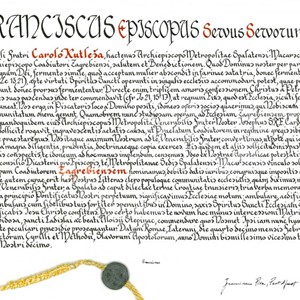 Bula imenovanja mons. Dražena Kutleše zagrebačkim nadbiskupom